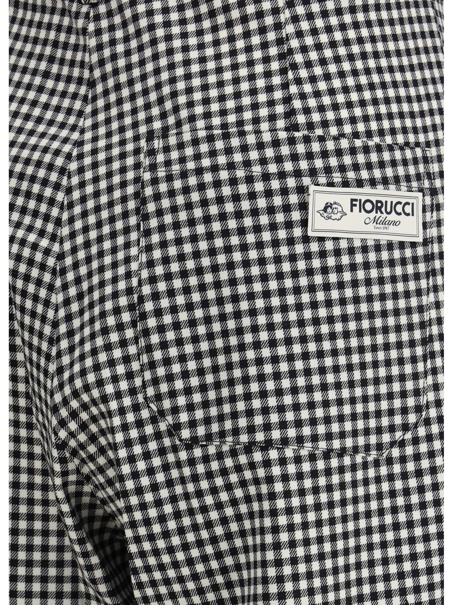 FIORUCCI S gingham trousers