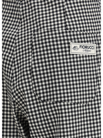 FIORUCCI S gingham trousers
