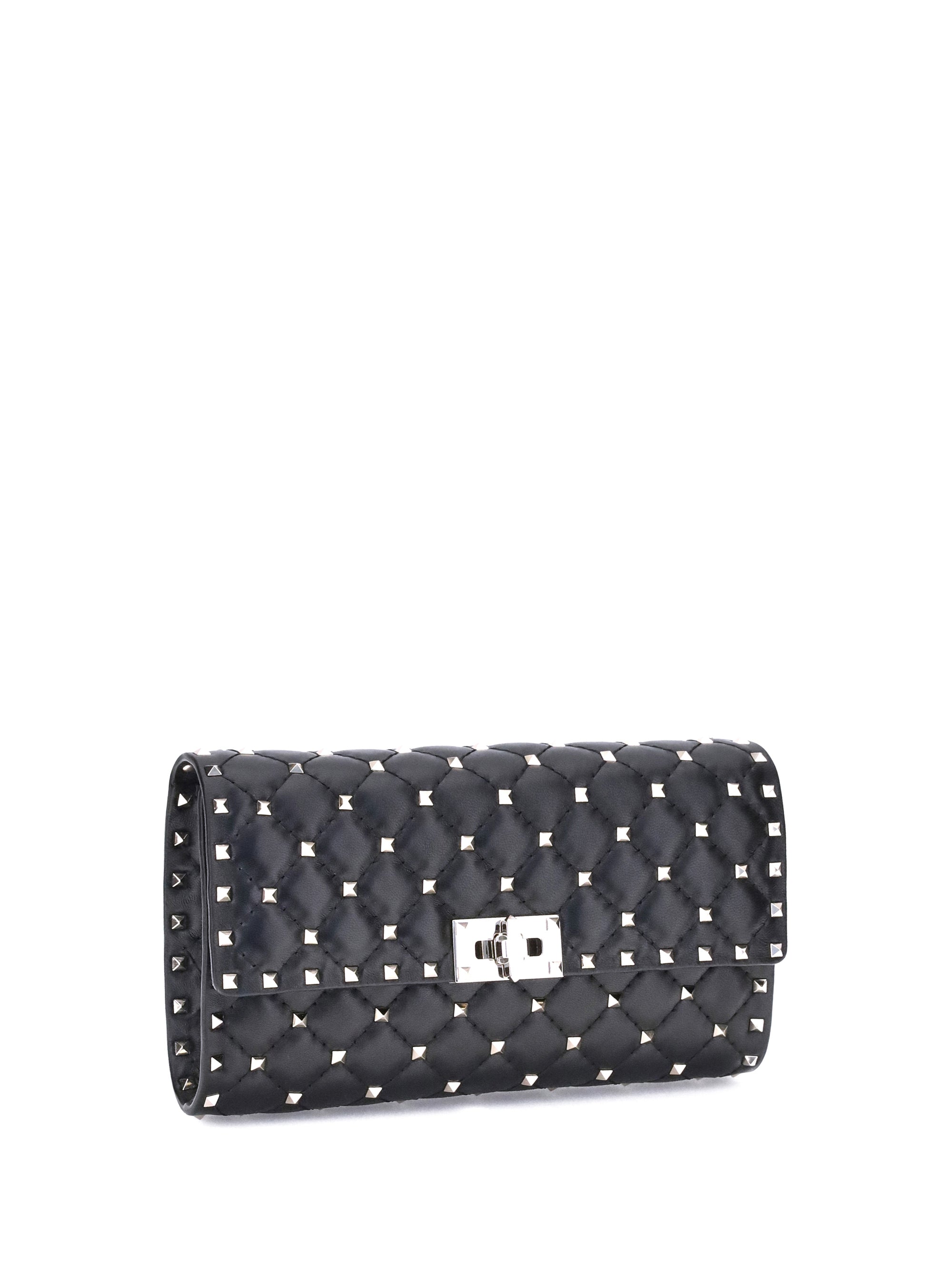 shoulder bag | rockstud spike | nappa/pl