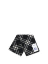 wool check scarf