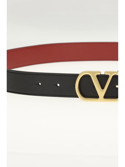VALENTINO GARAVANI 90 vlogo signature reversible belt