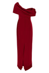 maxi dress in cady