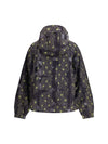 ultralight nylon jacket with floral print