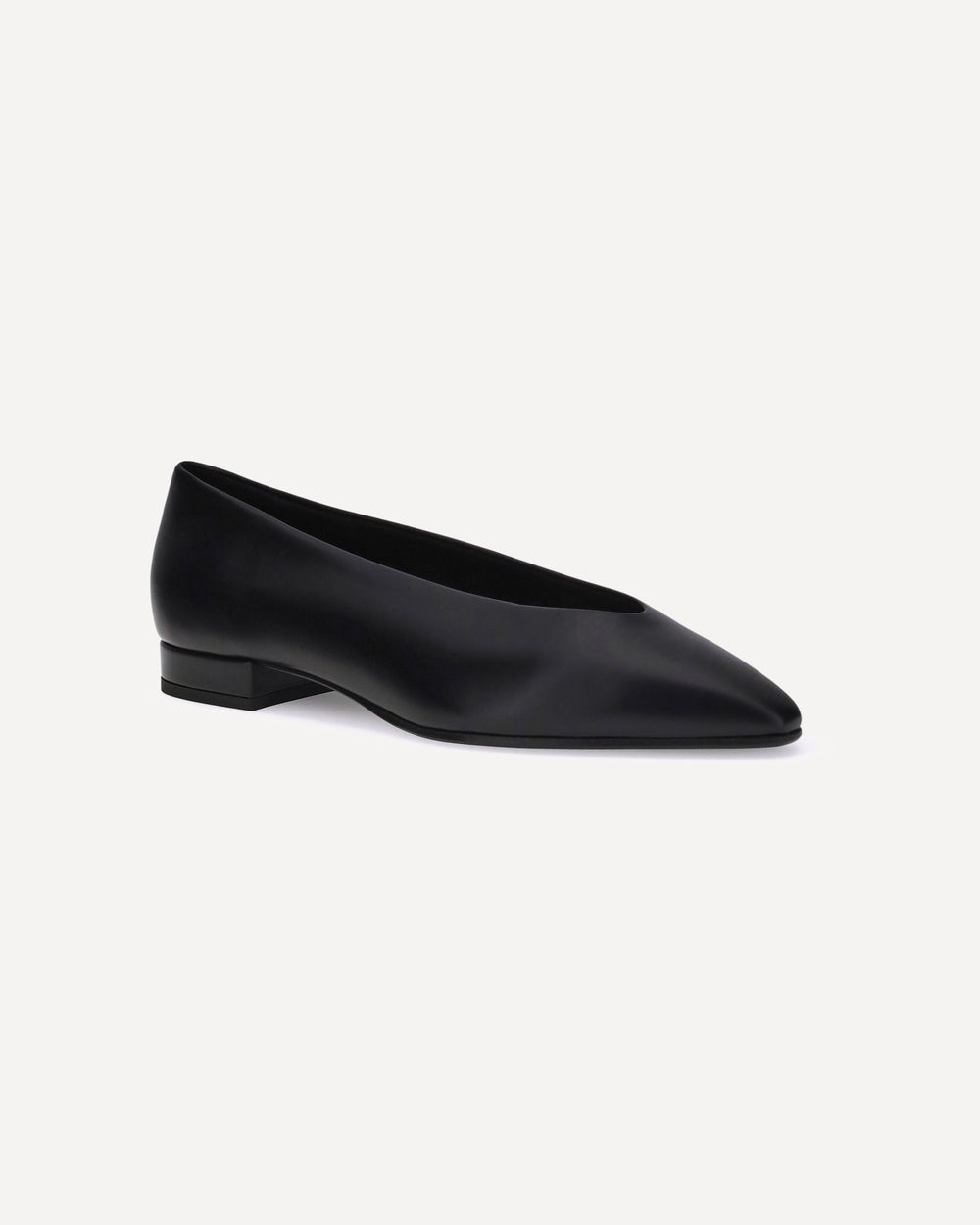 leather ballerinas