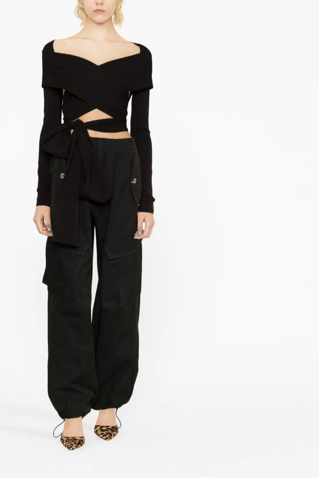 DOLCE &amp; GABBANA 44 kim dolce&amp;gabbana stretch fabric top