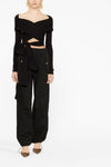 kim dolce&gabbana stretch fabric top