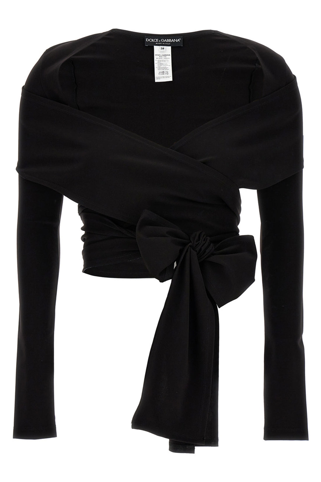 DOLCE &amp; GABBANA 44 kim dolce&amp;gabbana stretch fabric top