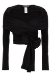 kim dolce&gabbana stretch fabric top