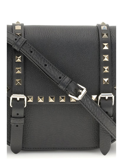 rockstud small messenger shoulder bag