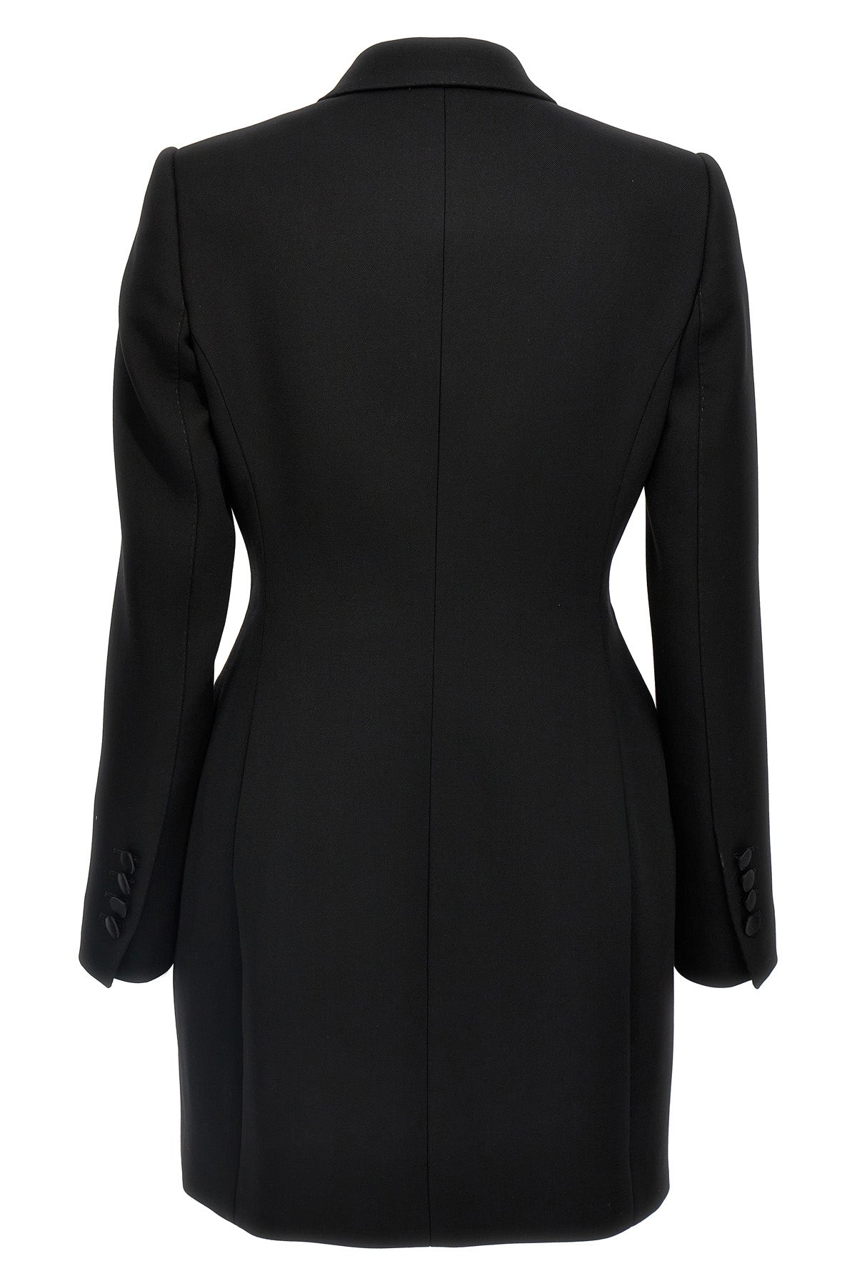 dolce double-breasted tuxedo blazer in stretch wool