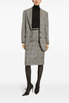 pied de poule cashmere blend blazer
