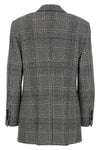 pied de poule cashmere blend blazer