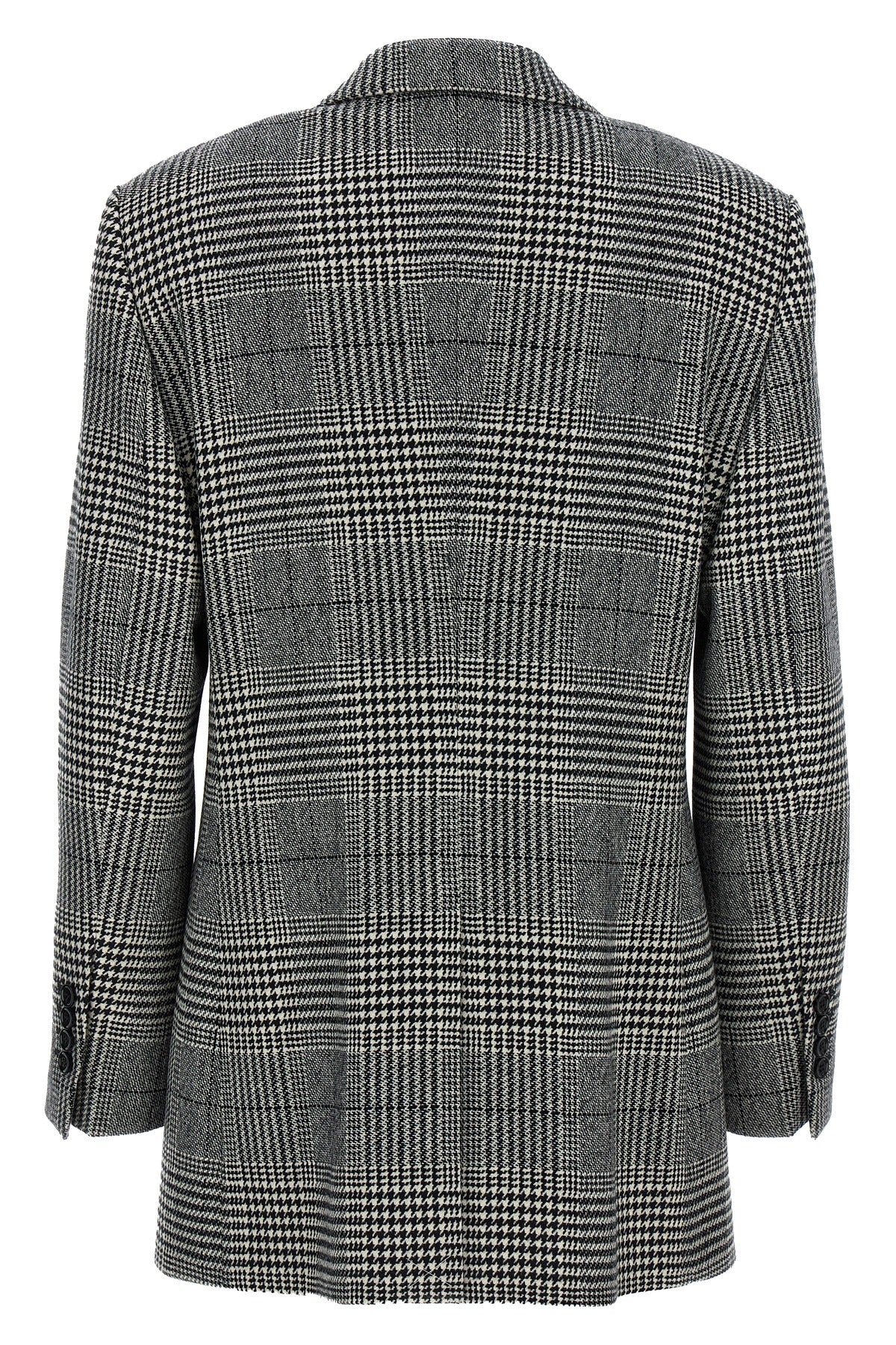 pied de poule cashmere blend blazer