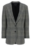pied de poule cashmere blend blazer