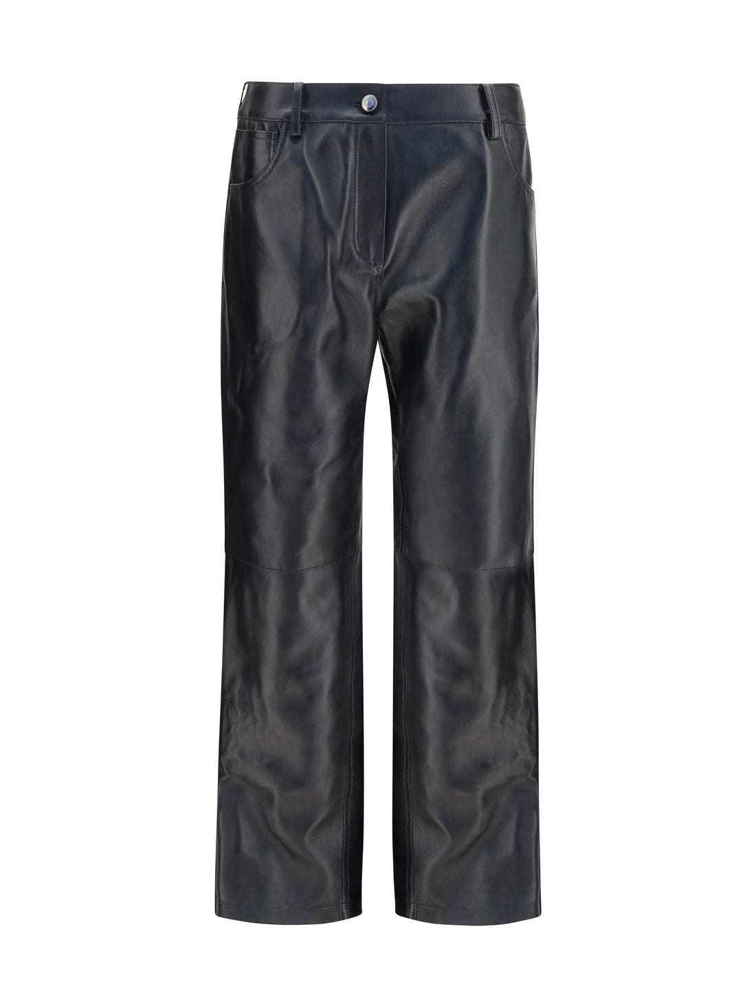 MAGDA BUTRYM 36 straight-leg leather pants