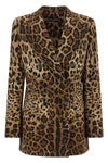 the dolce&gabbana blazer redefines the codes of tailoring through a bold all-ove