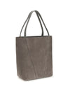 suede spin tote bag