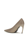 choc leather pumps