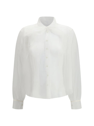tulle shirt with sash