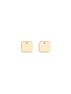 square enamel earrings