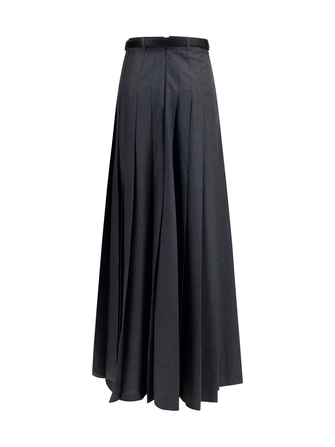 SELF-PORTRAIT 8 pleated maxi skirt 