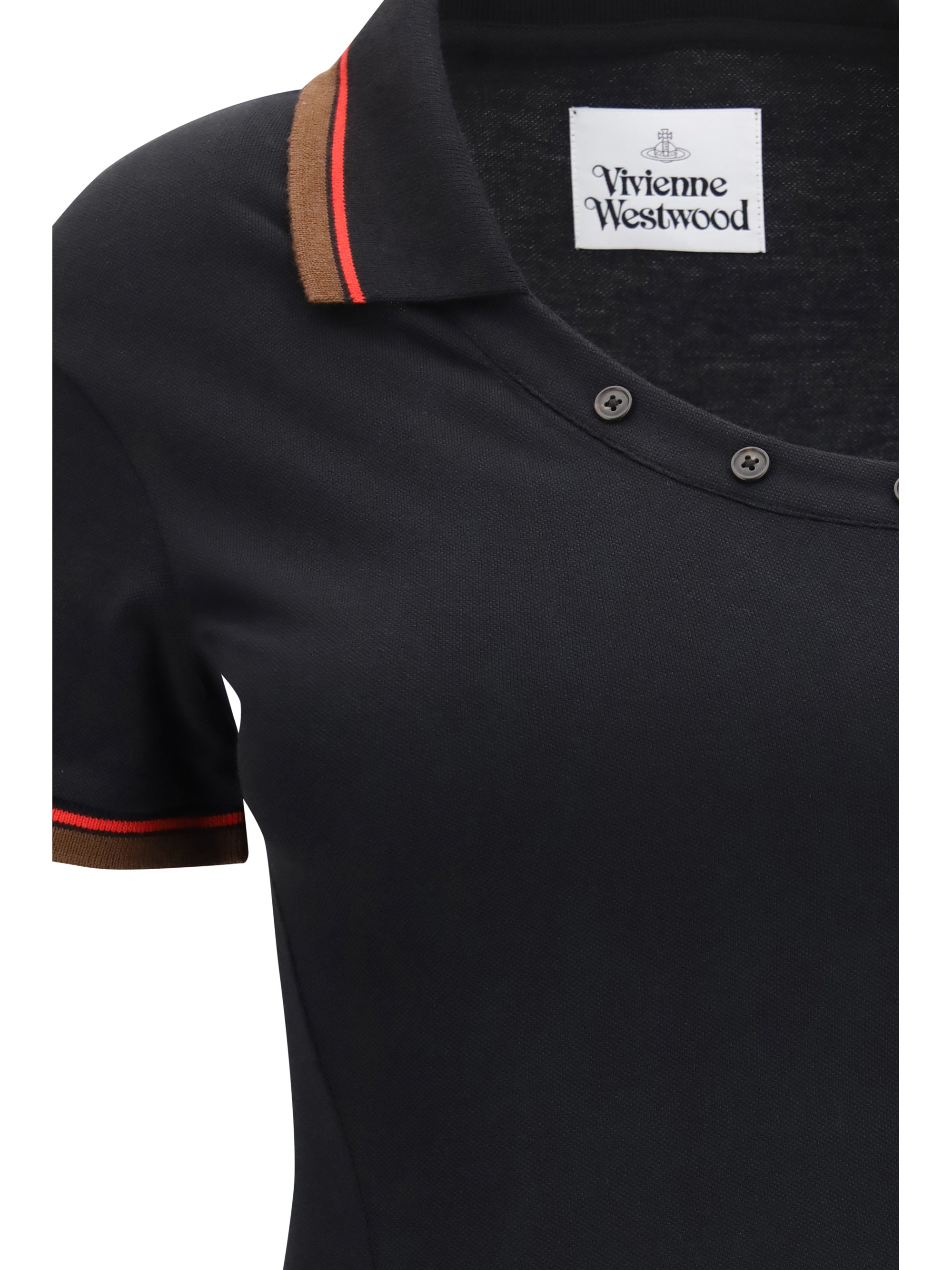 glory cotton piqué polo dress