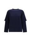 troy double-sleeve cashmere sweater