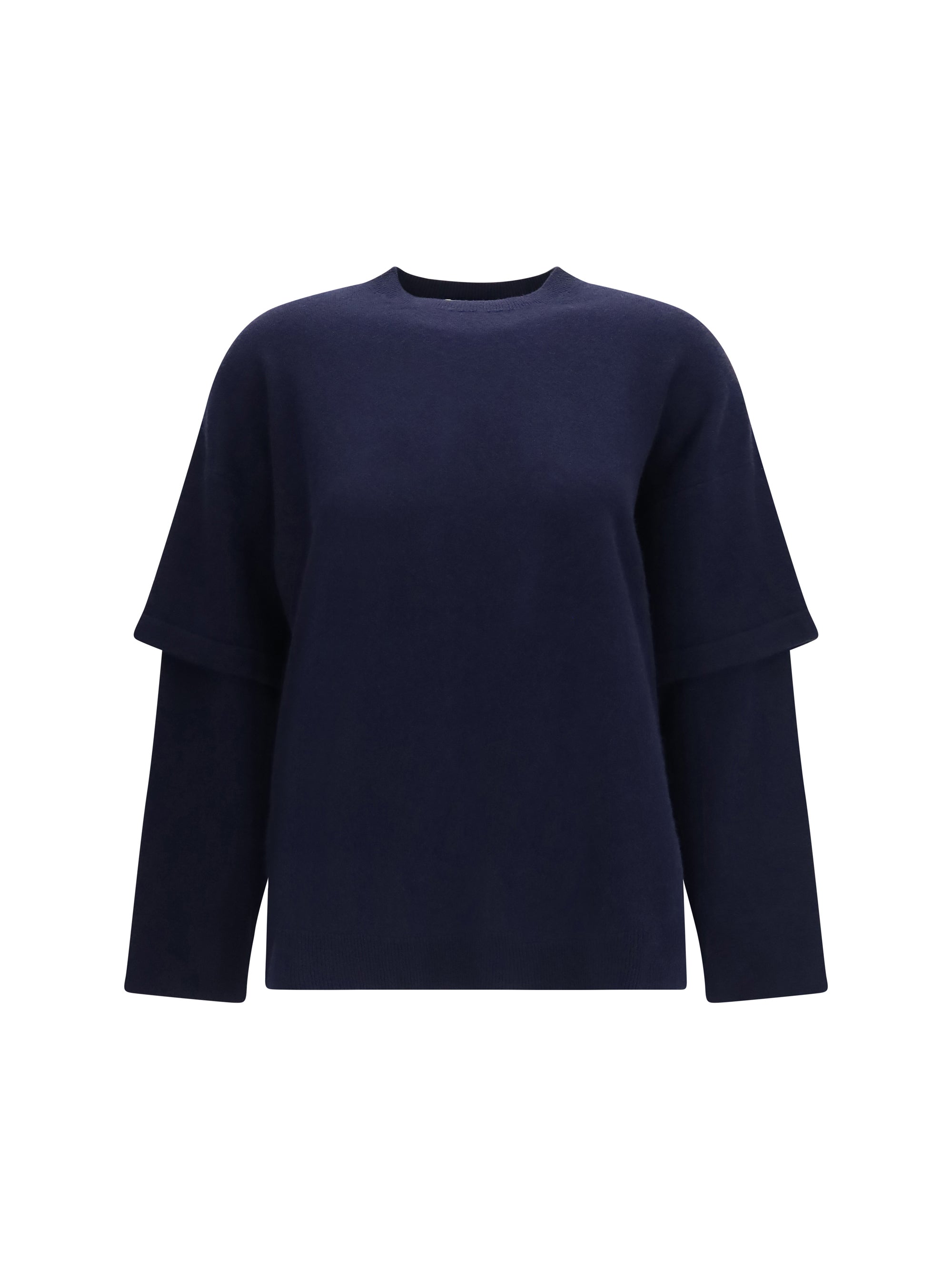 troy double-sleeve cashmere sweater