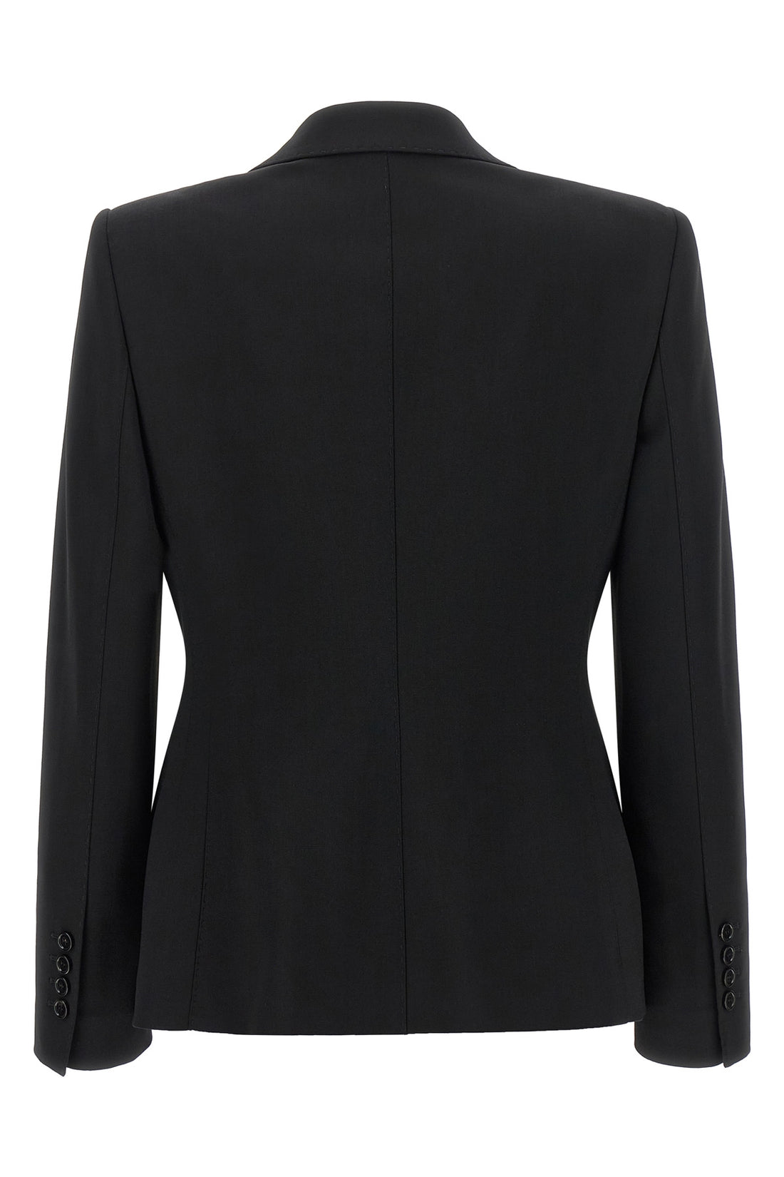 DOLCE &amp; GABBANA 42 the dolce&amp;gabbana turlington blazer in black micro cane defines a rigorous and