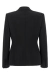 the dolce&gabbana turlington blazer in black micro cane defines a rigorous and
