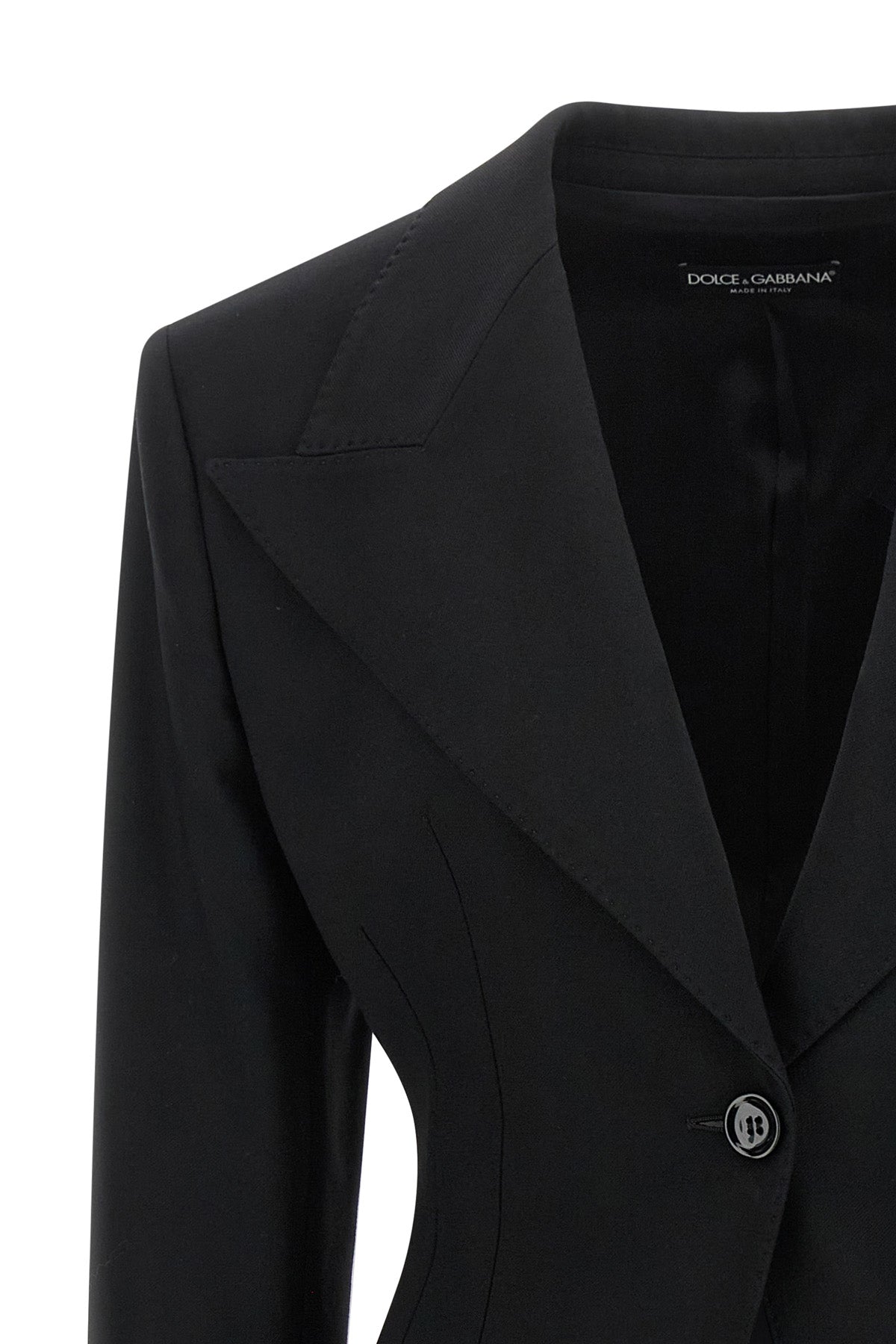 the dolce&gabbana blazer redefines the codes of feminine tailoring through a rig