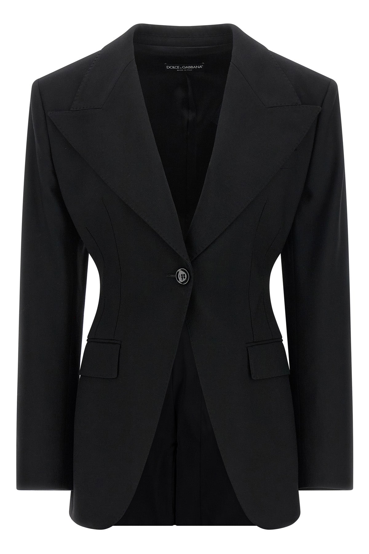 the dolce&gabbana blazer redefines the codes of feminine tailoring through a rig