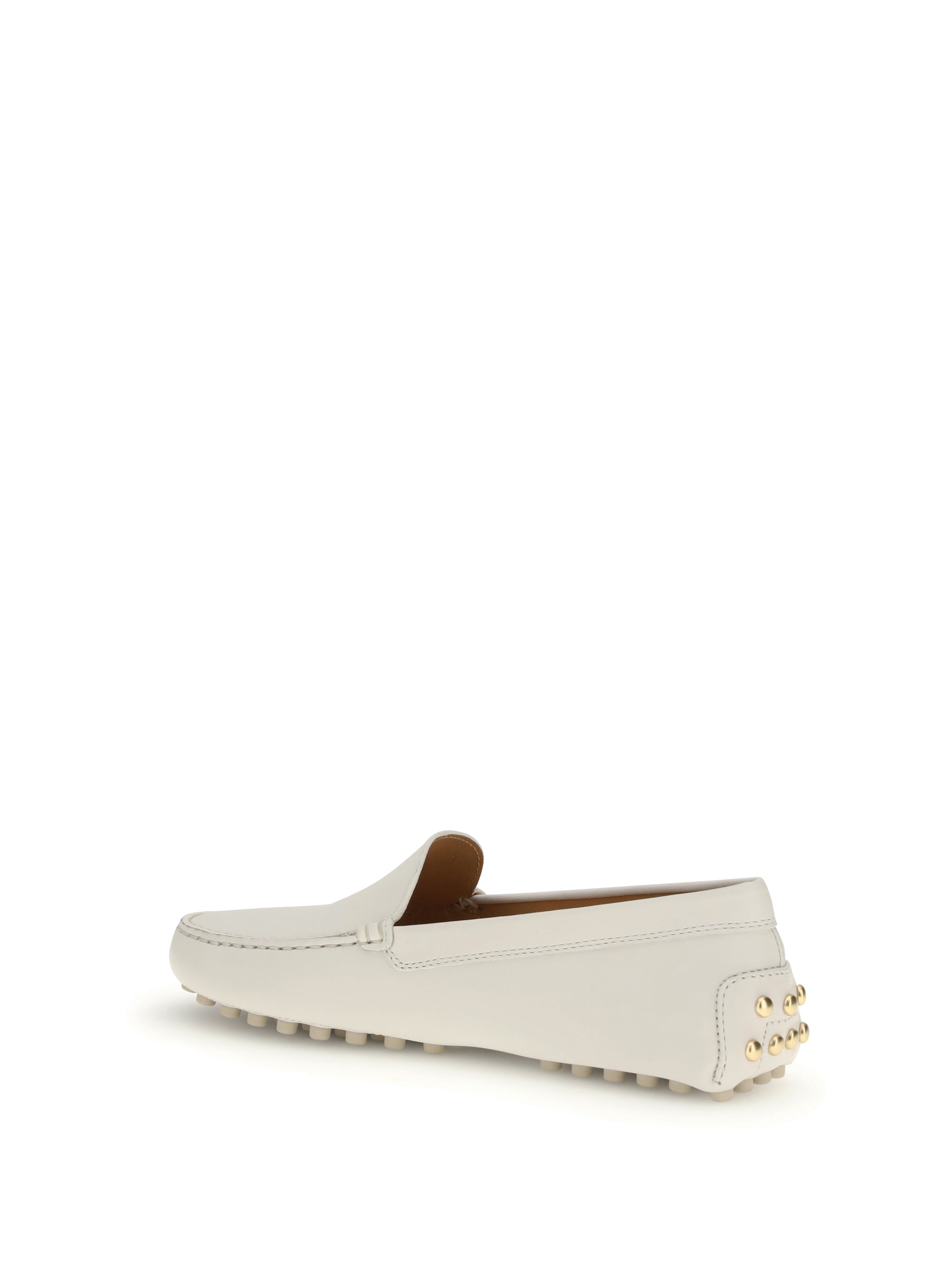 leather gommino loafers