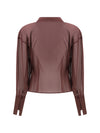 draped shirt