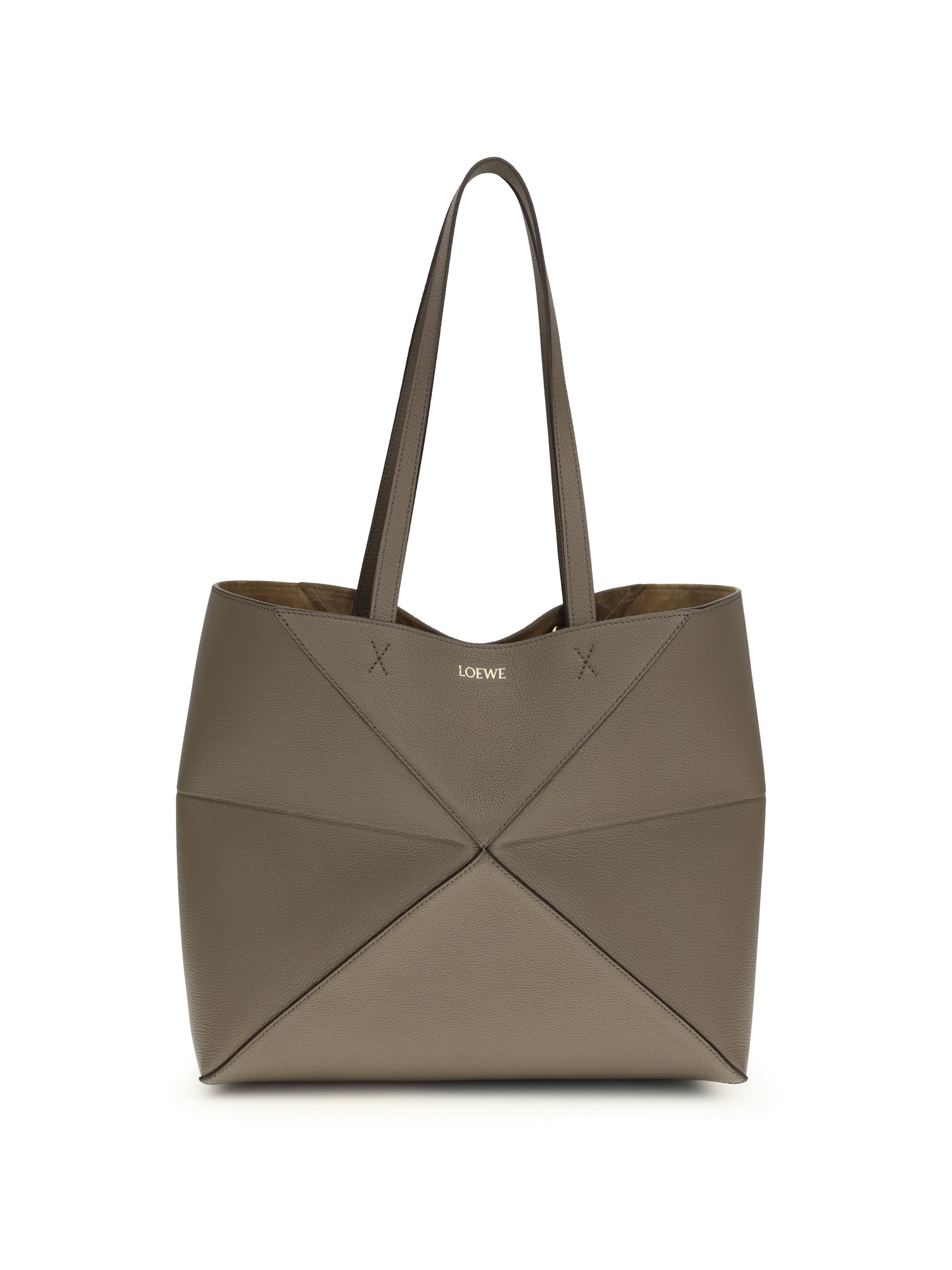 medium puzzle fold tote bag