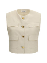 P.A.R.O.S.H. L wool gilet