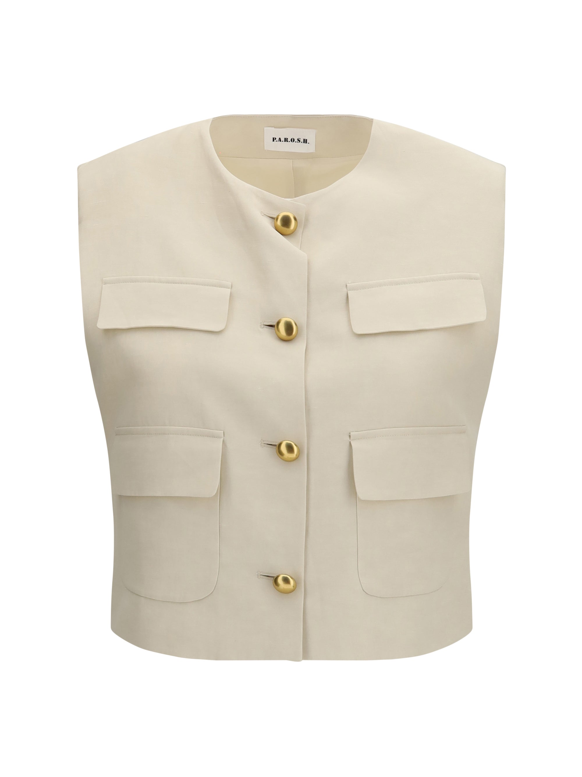 P.A.R.O.S.H. L wool gilet