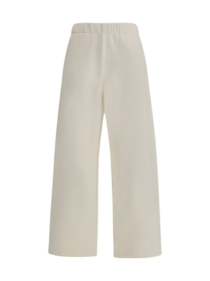 MAX MARA PURE L silk and cotton sweatpants 