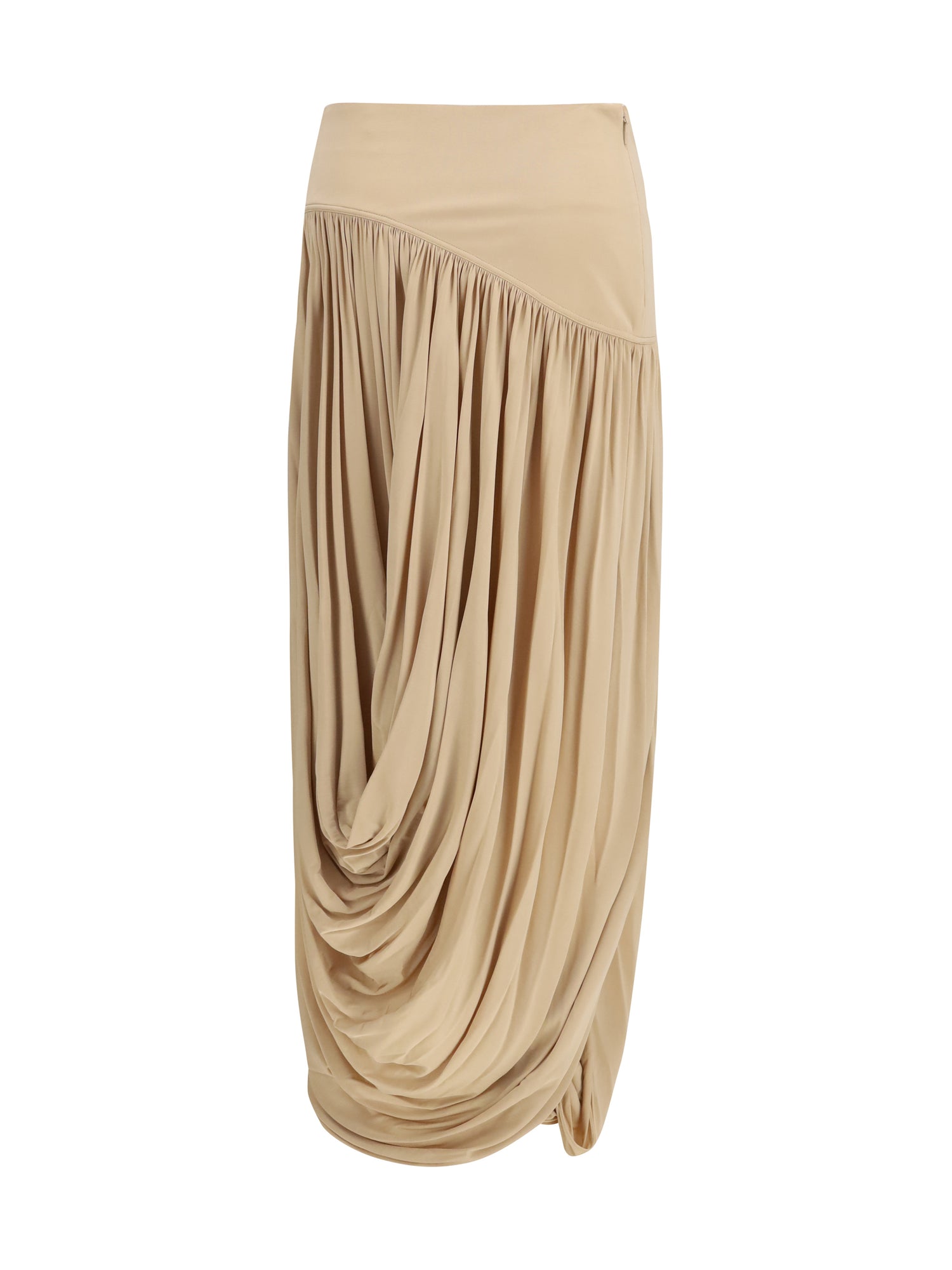 FERRAGAMO 42 peplum skirt 