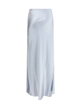 FABIANA FILIPPI 42 asymmetric satin skirt