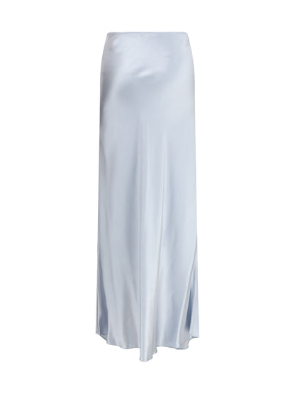 FABIANA FILIPPI 42 asymmetric satin skirt