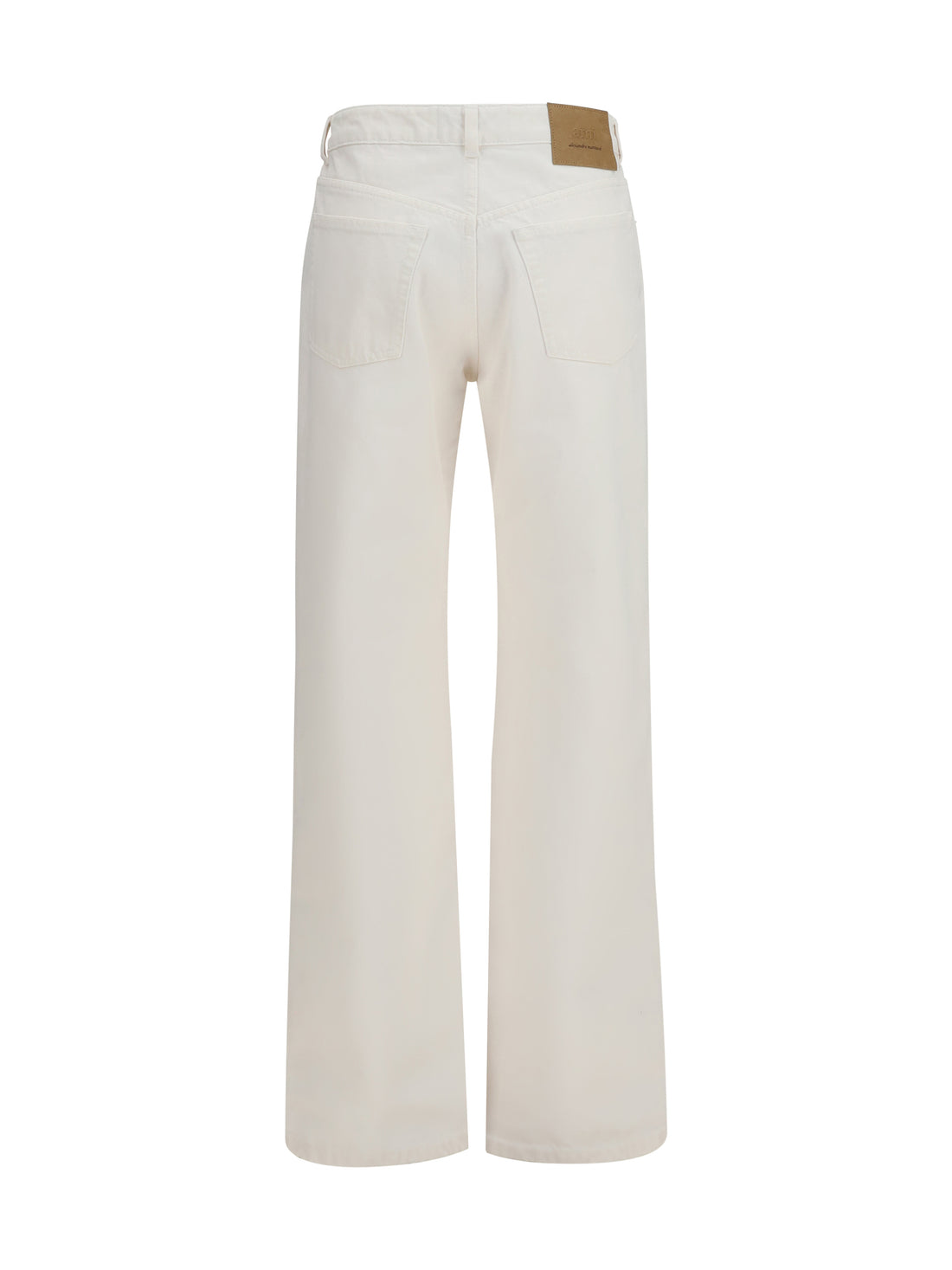 AMI PARIS 25 high-rise straight-leg jeans in cotton