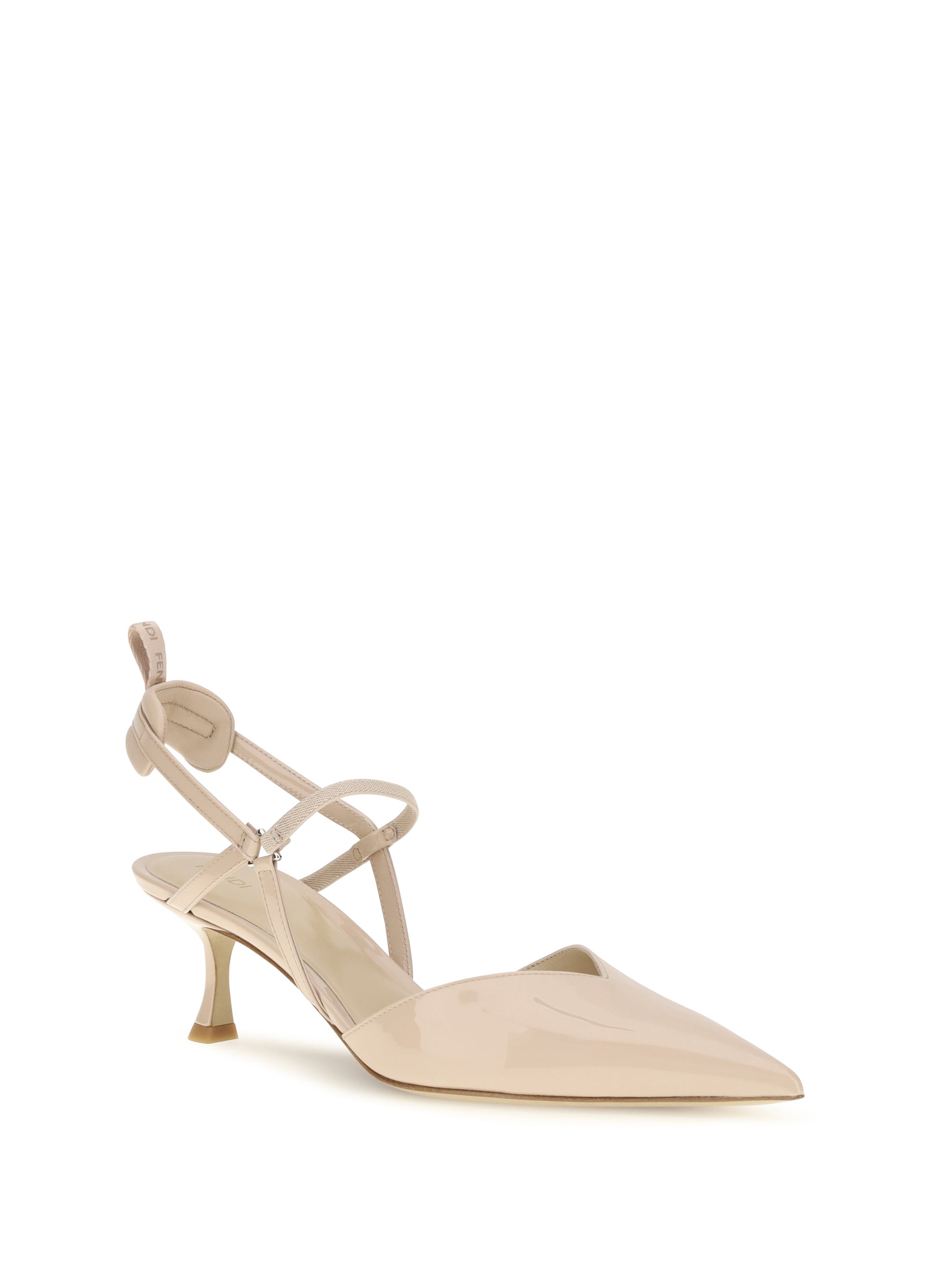 patent leather colibrì slingback pumps