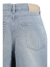 OUR LEGACY 34 midi shorts pale coast wash 