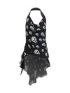 halter silk top