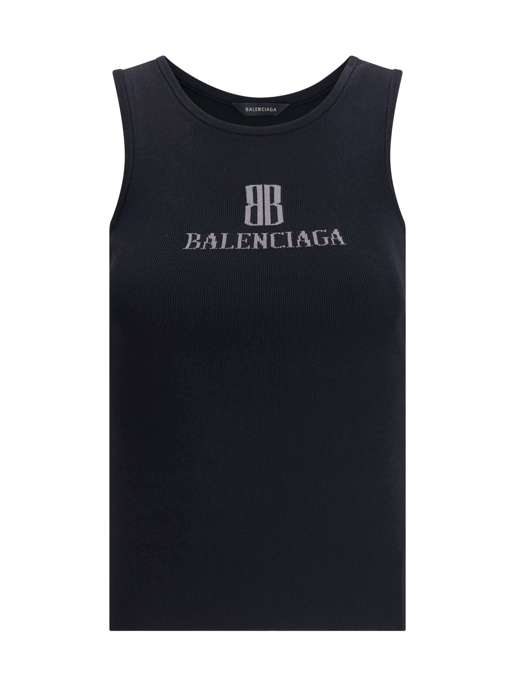 BALENCIAGA L logoed top
