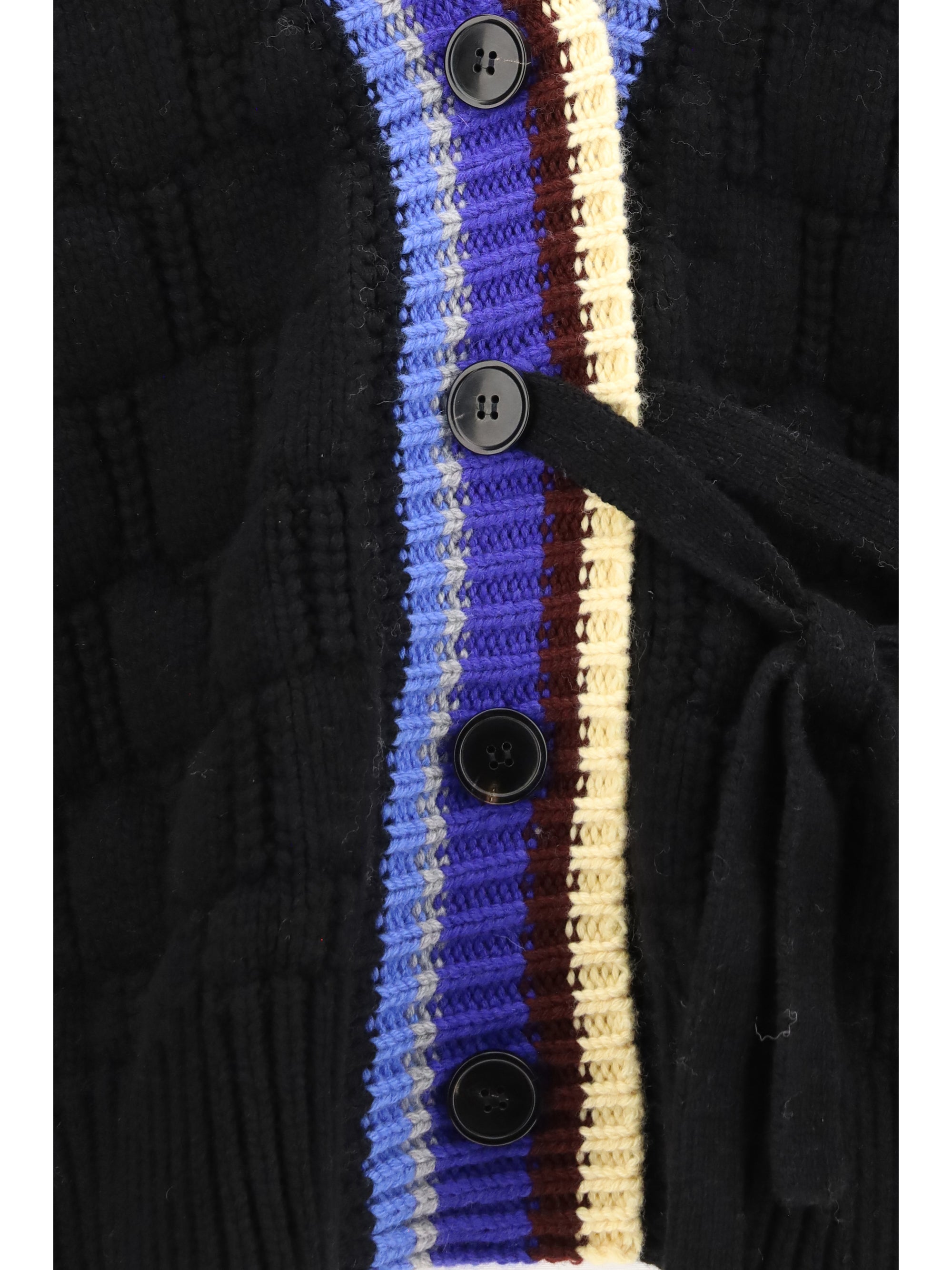 v-neck wool and cashmere cardigan