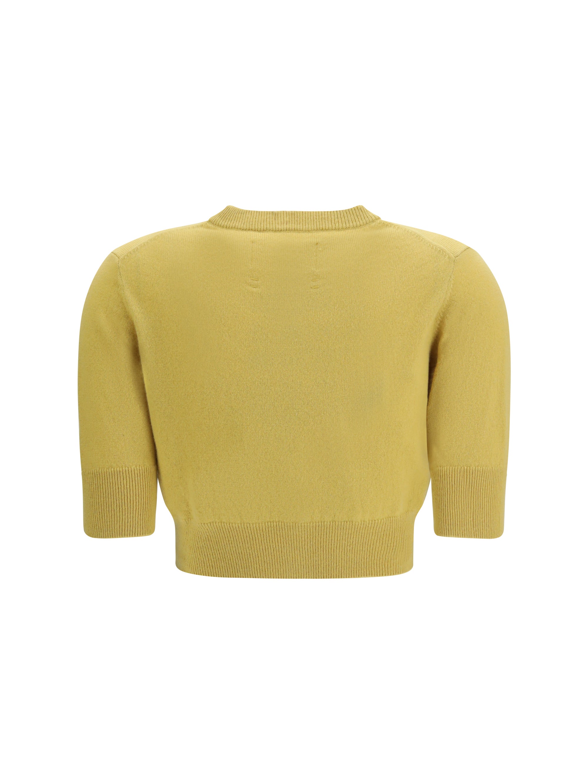 n°474 super little cropped crewneck cardigan