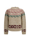 geometric jacquard wool-blend sweater