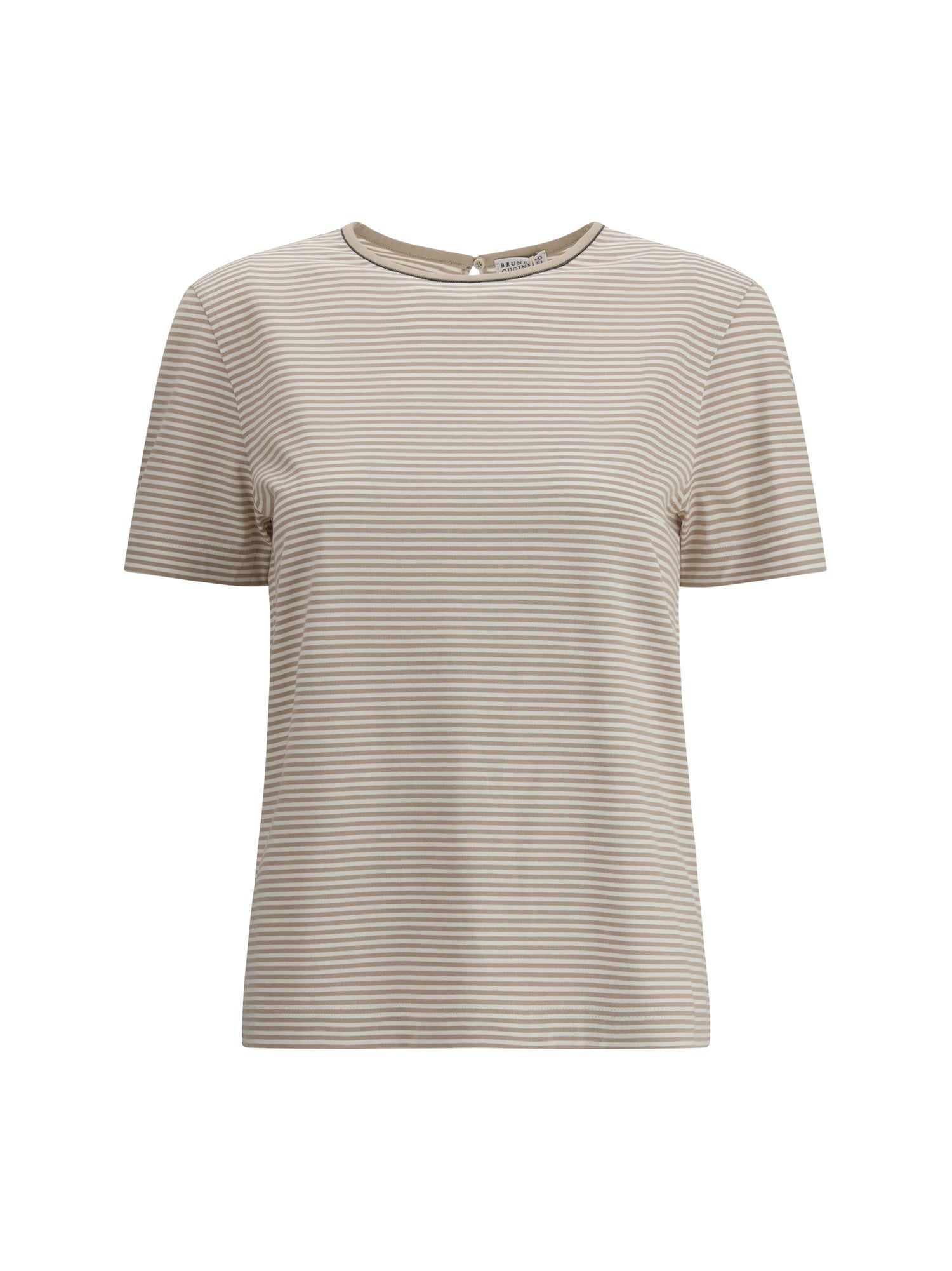BRUNELLO CUCINELLI L striped jersey t-shirt